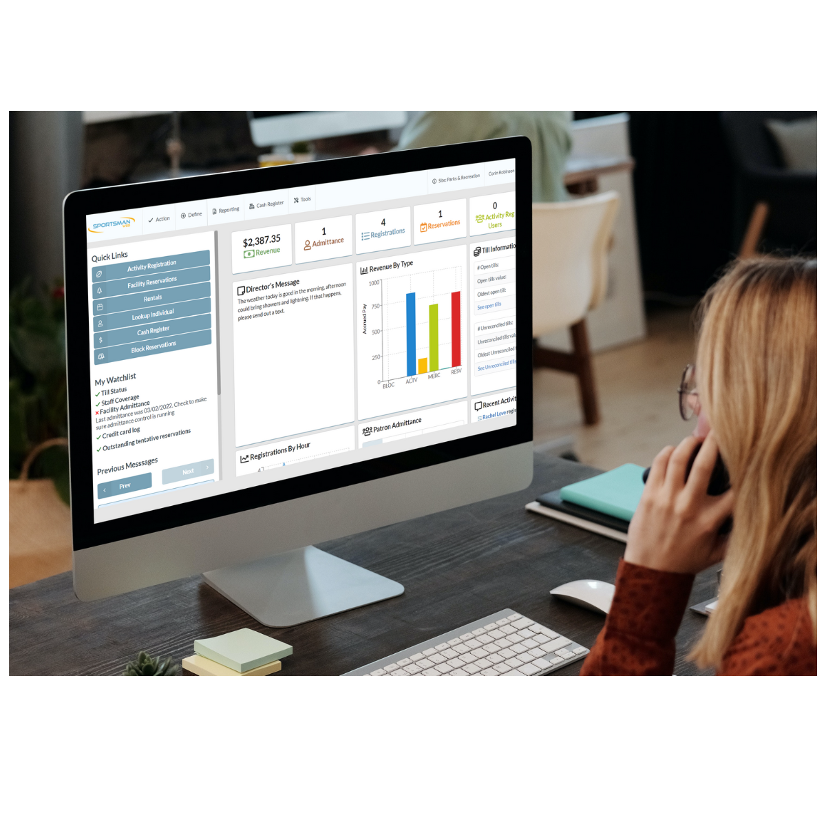 screenshot of Sportsman Web